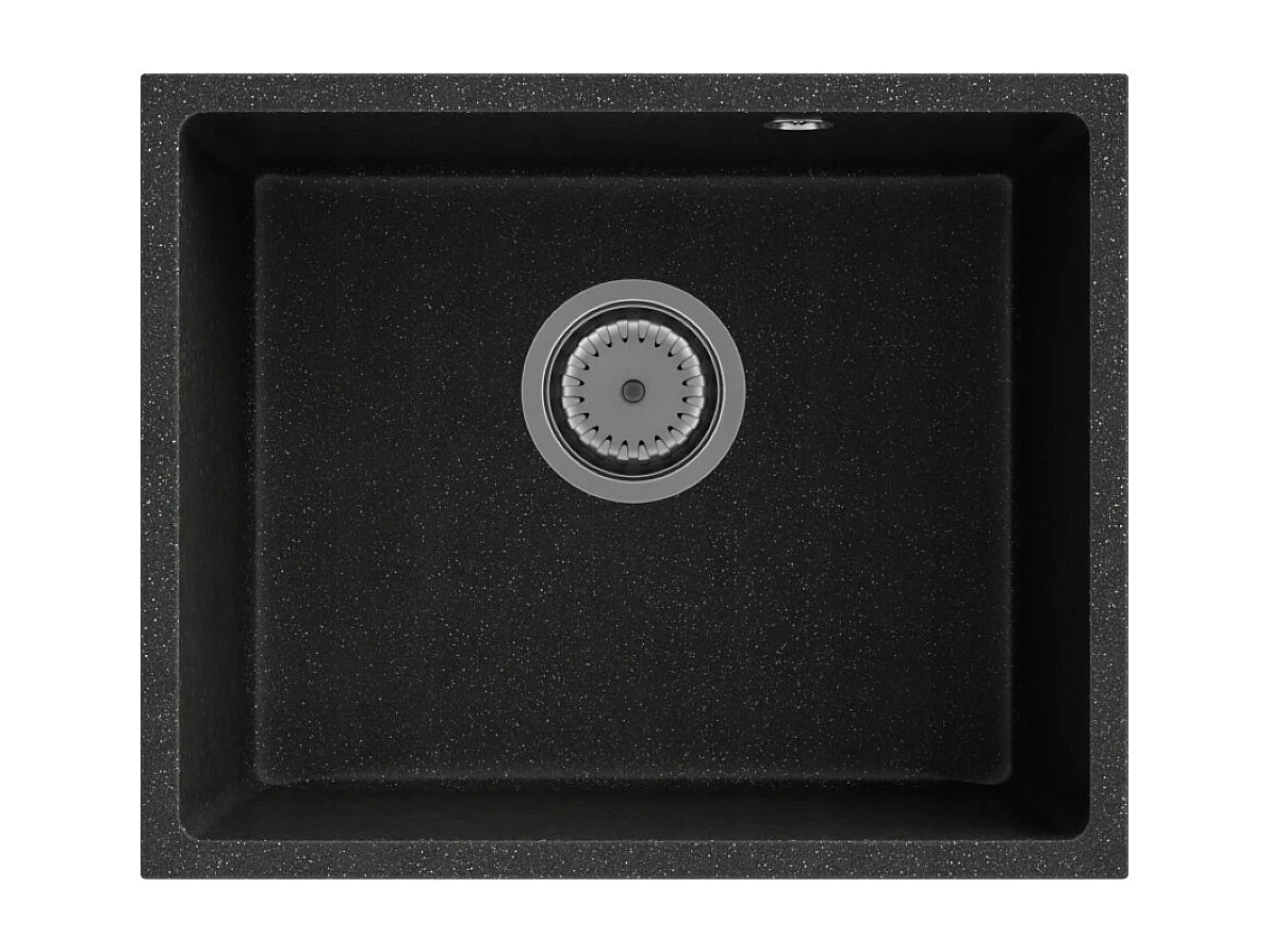 MANADO GRANIT ÉVIER SOUS PLAN CHROMÉ 50