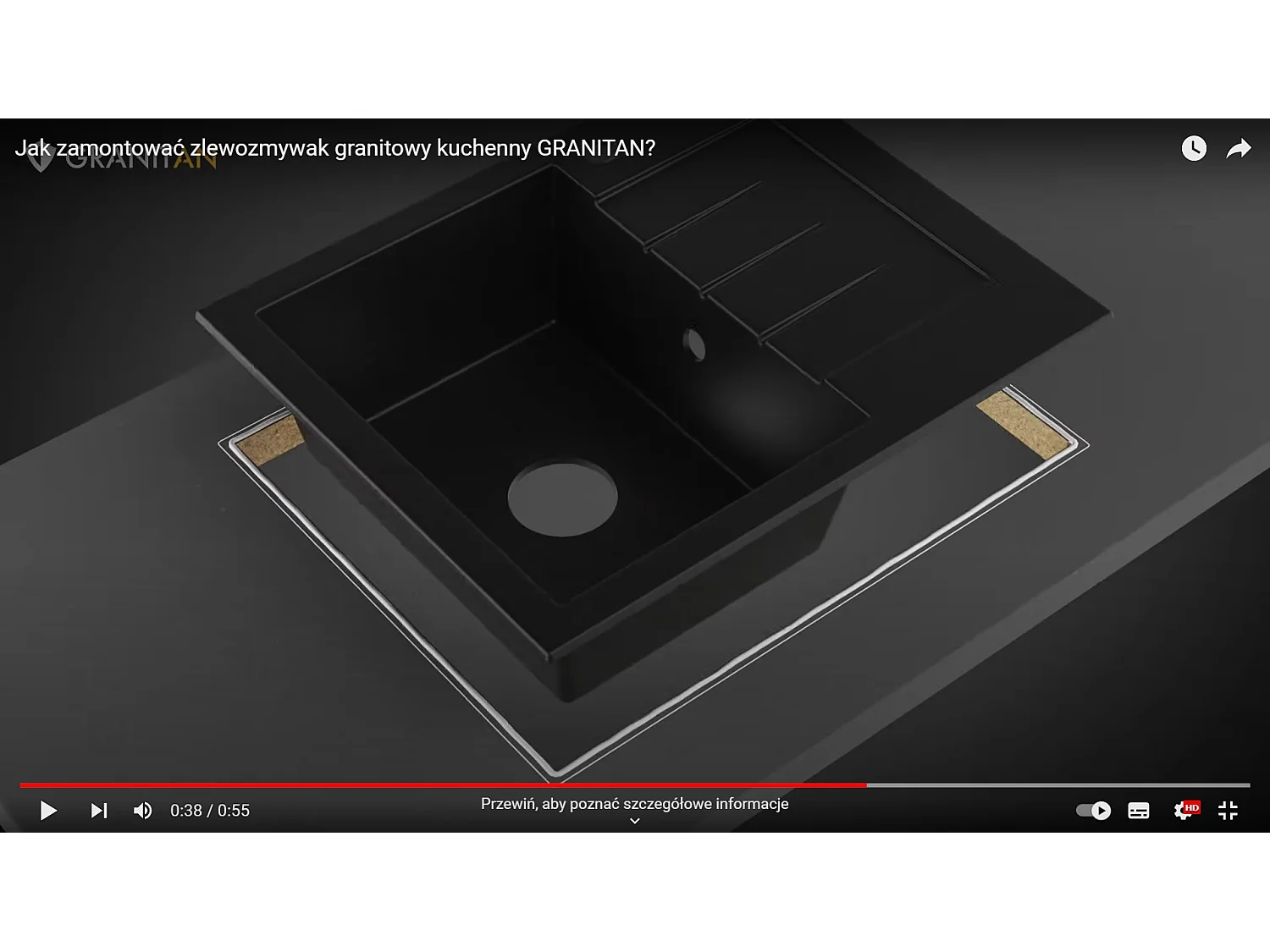 évier monocuve en granit 6 couleurs