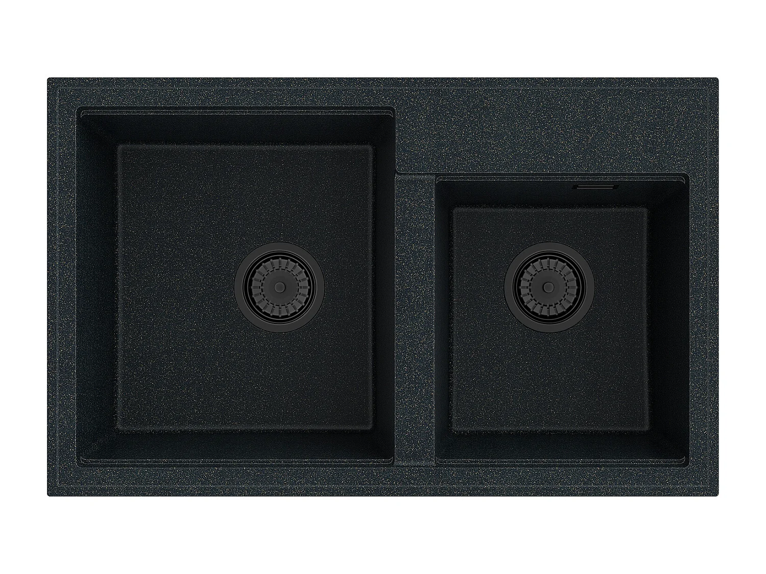 ÉVIER EN GRANIT GOLDEN HECTOR SIPHON ROBINET SPIRALE