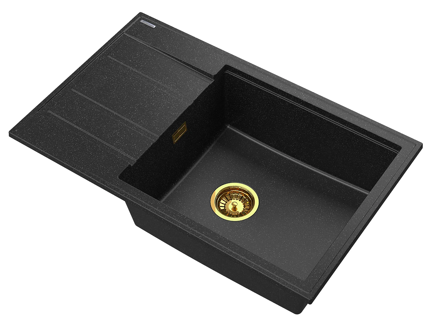 ÉGOUTTOIR D'ÉVIER EN GRANIT LOUIS SIPHON GOLD