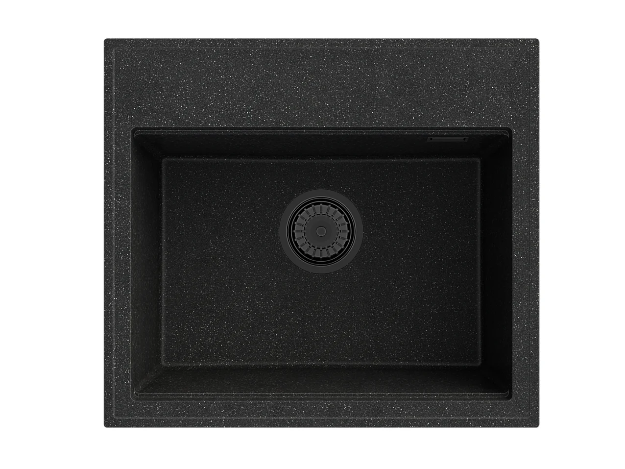 ÉVIER EN GRANIT TACHETÉ FOXAL +SERPENT DE CHAUVE-SOURIS TACHETÉ