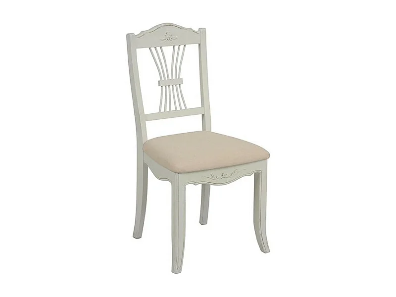 Chaise MDF Blanc - Lubéron Interior's