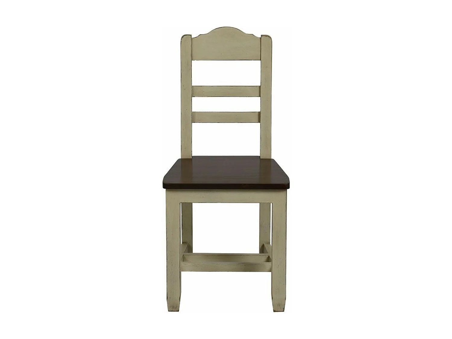 Lot de 2 chaises campagne Bois Beige - Brocante Interior's