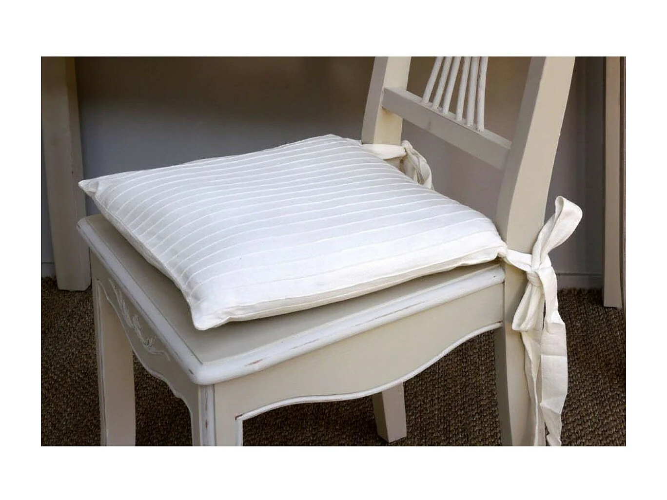 Lot de 2 chaises MDF Beige - Lubéron Interior's