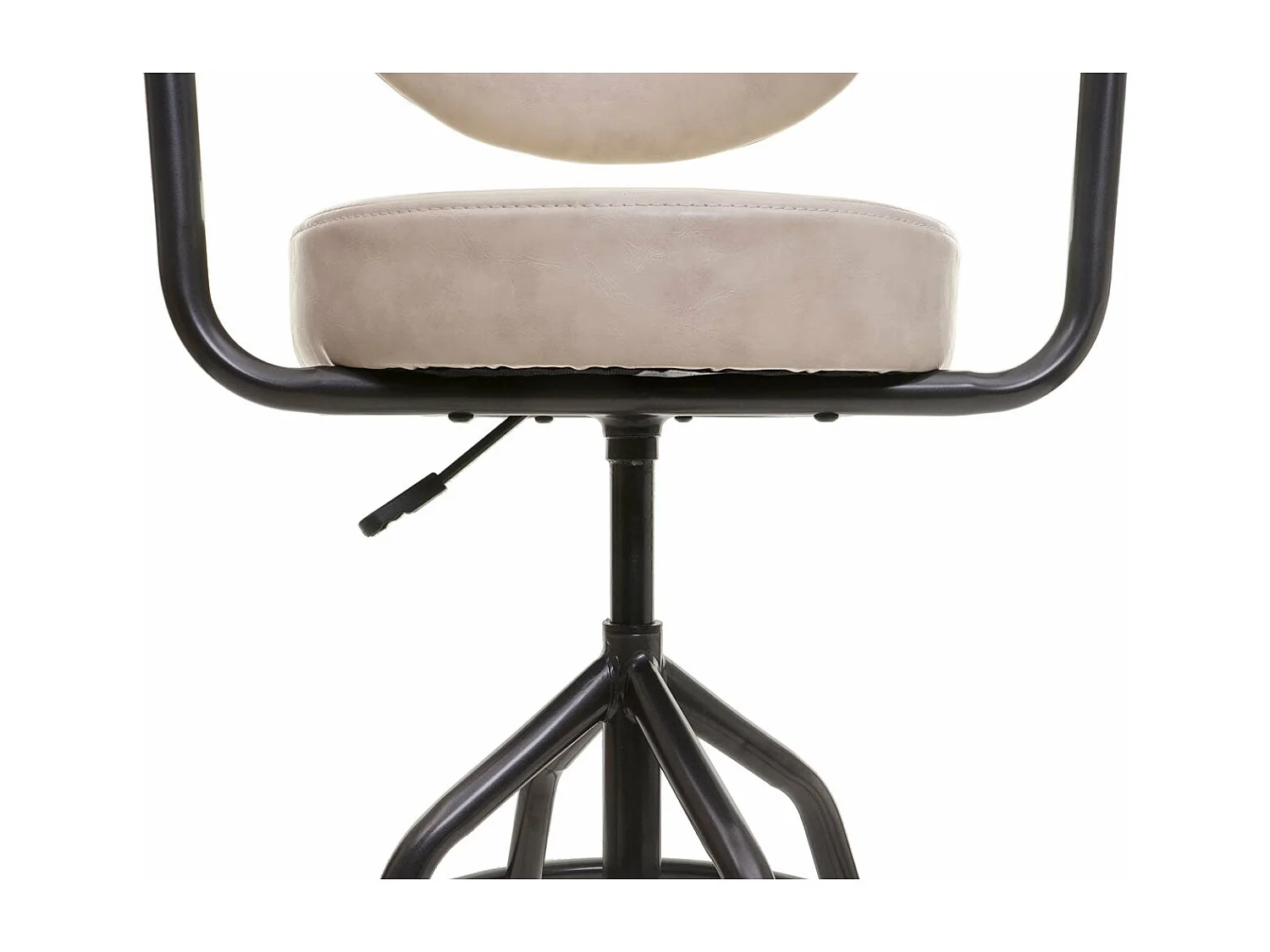 Tabouret de bar chaise beige 48 x 46 x 61 cm 04_0008584