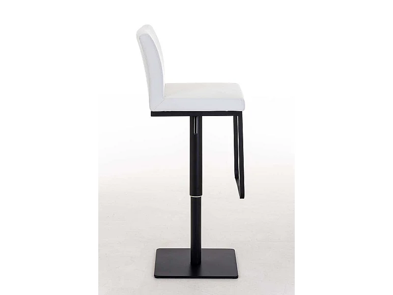 Tabouret de bar x1 métal blanche 42 x 44 x 86 cm 10_0005301