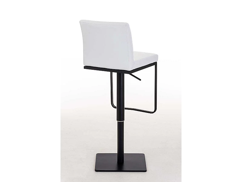 Tabouret de bar x1 métal blanche 42 x 44 x 86 cm 10_0005301