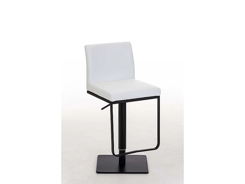 Tabouret de bar x1 métal blanche 42 x 44 x 86 cm 10_0005301