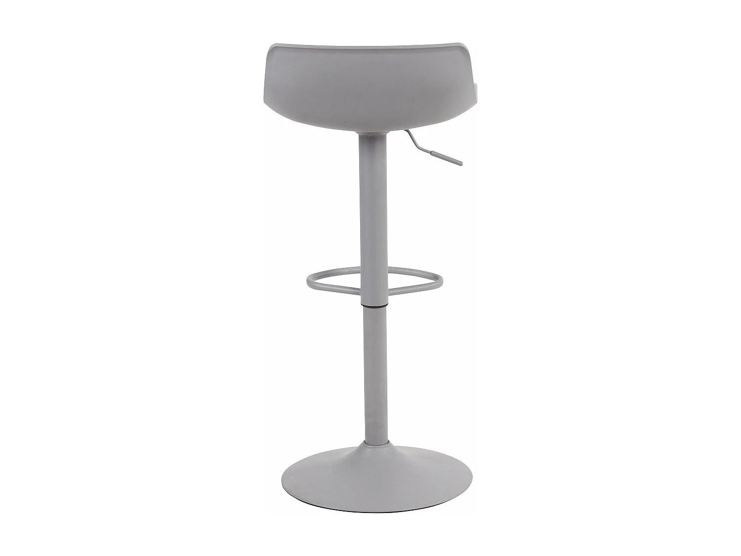 Tabouret de bar x1 métal grise 43 x 44 x 68.5 cm 10_0004535