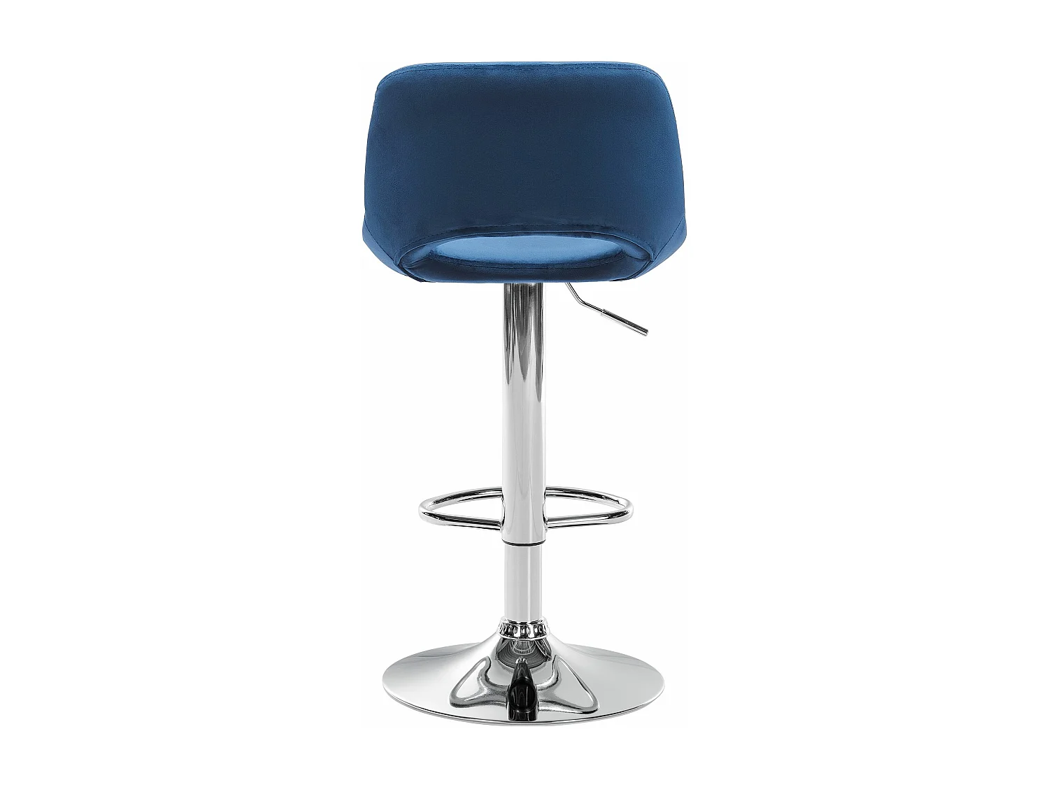 Tabouret de bar chaise métal bleue 42 x 46 x 86 cm 10_0004591