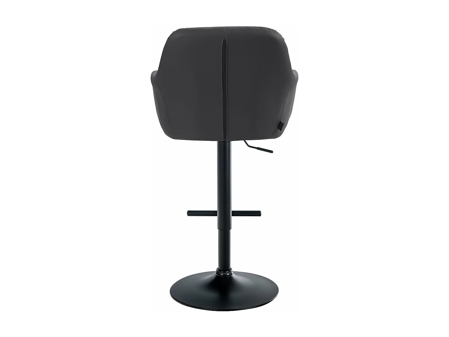 Tabouret de bar chaise métal argentée 57 x 59 x 97 cm 10_0005259