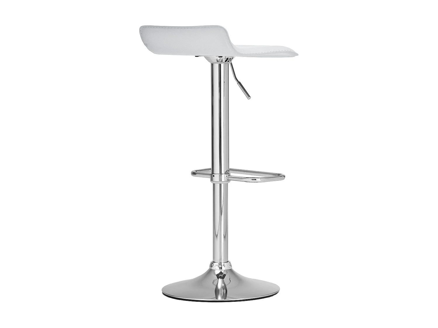 Tabouret de bar x1 métal blanche 38 x 41 x 65 cm 10_0004798