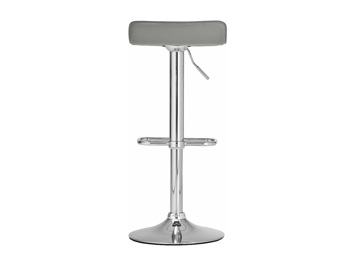 Tabouret de bar x1 métal grise 38 x 41 x 65 cm 10_0004802