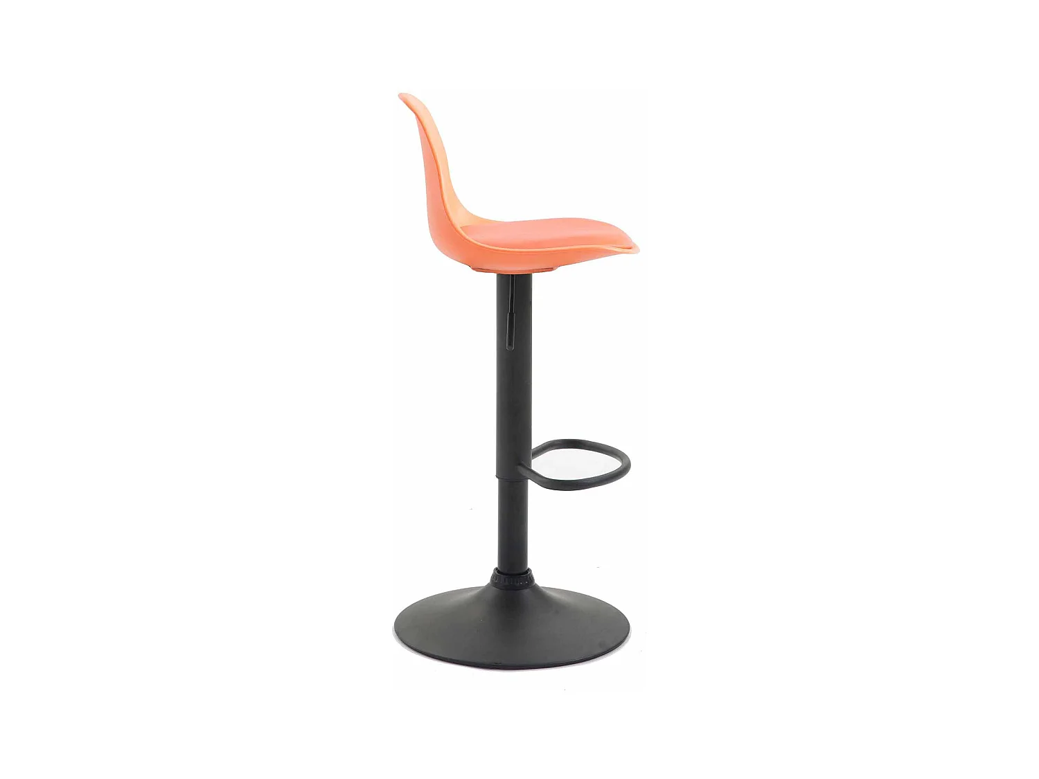 Lot de 2 tabourets métal argentée 39 x 43 x 82 cm 10_0004240