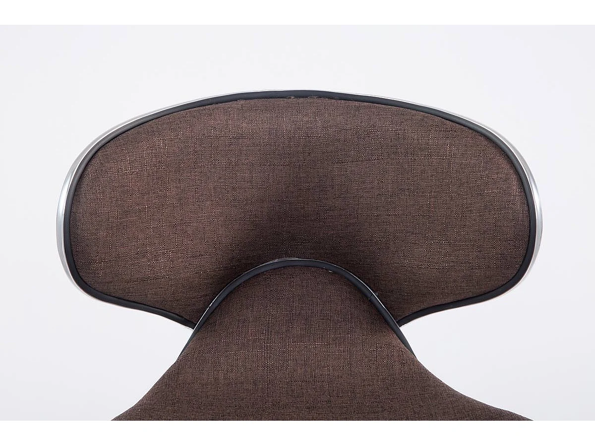 Lot de 2 tabourets métal marron 46 x 49 x 88 cm 10_0004266