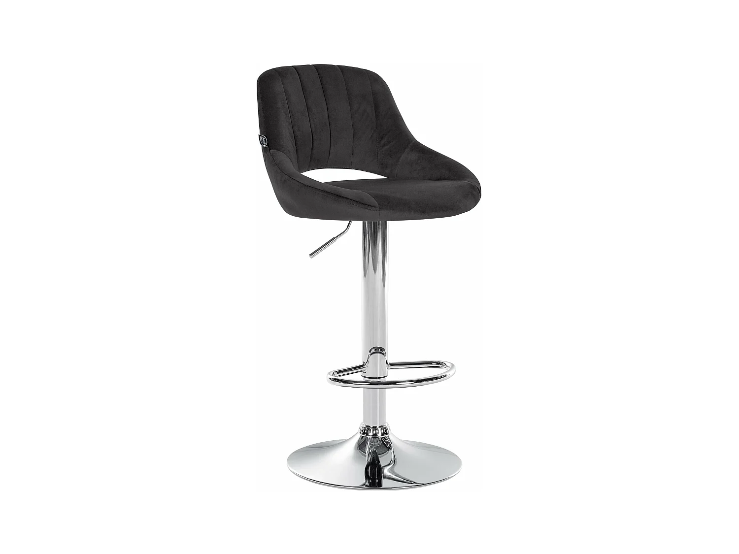 Tabouret de bar x1 métal argentée 47 x 48 x 85 cm 10_0005216