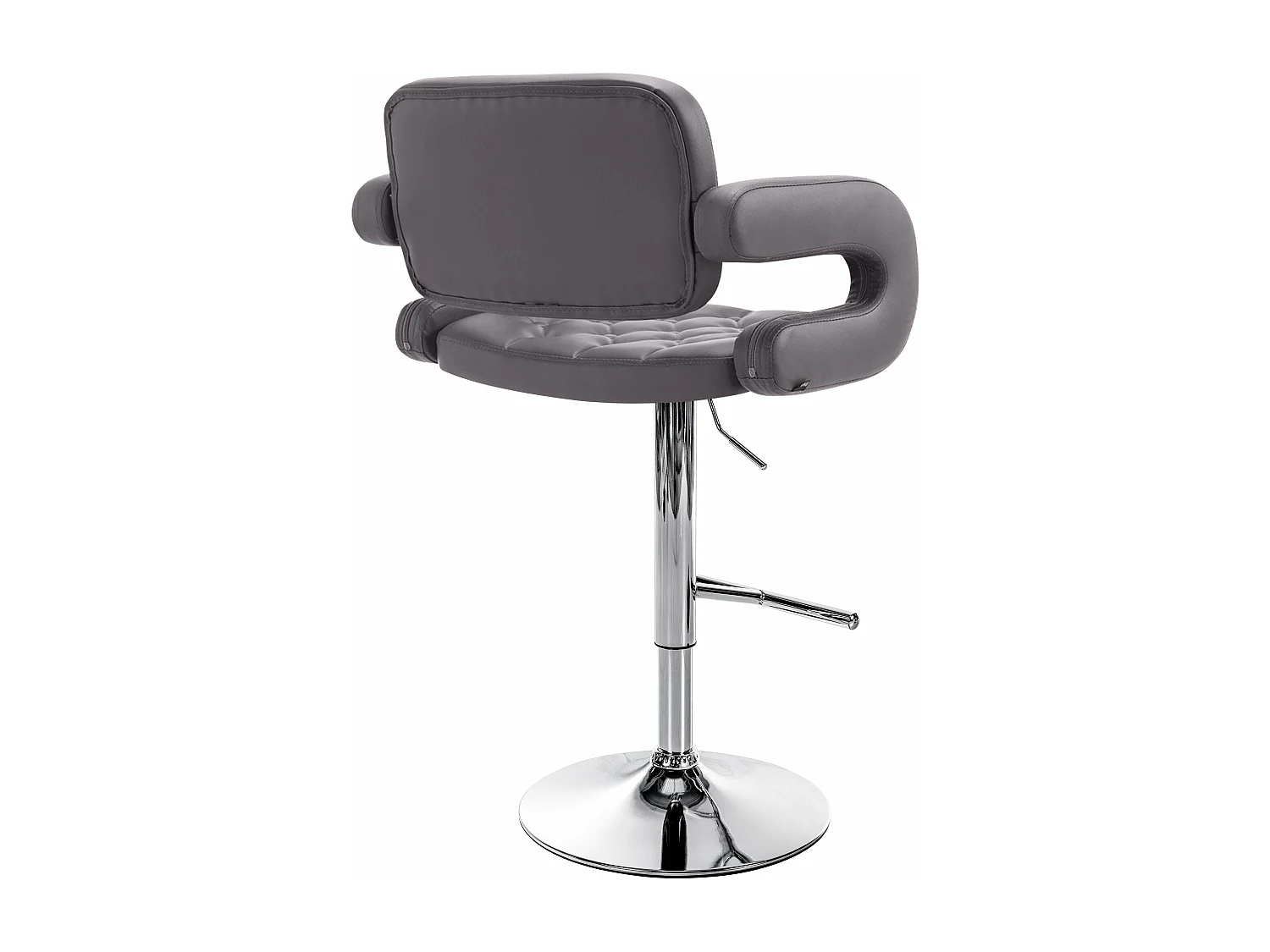 Tabouret de bar x1 métal marron 62 x 55 x 103 cm 10_0004790