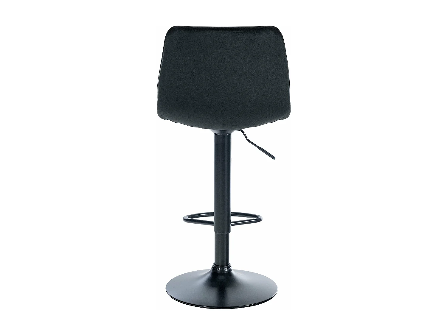 Tabouret de bar chaise métal argentée 45 x 46 x 89 cm 10_0005137