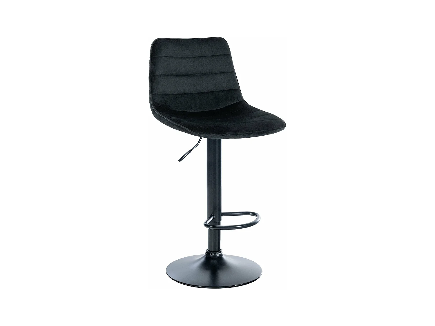 Tabouret de bar chaise métal argentée 45 x 46 x 89 cm 10_0005137