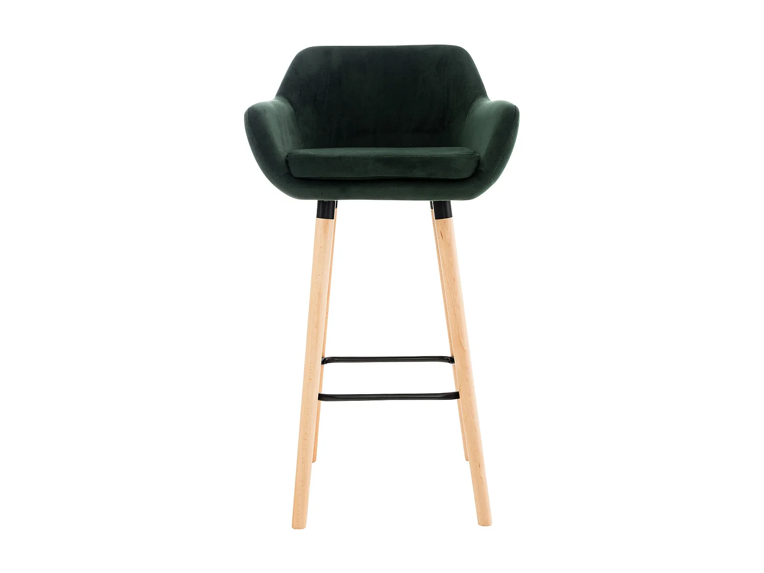 Tabouret de bar lounge métal marron 55 x 46 x 99 cm 10_0004911