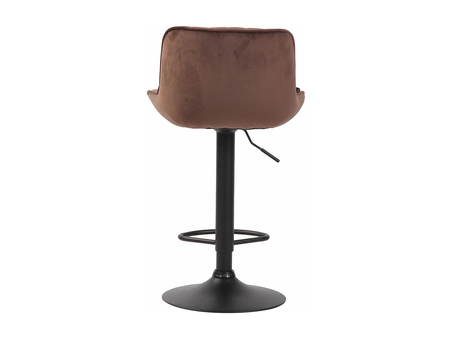 Tabouret de bar chaise métal marron 50 x 50 x 86 cm 10_0005110