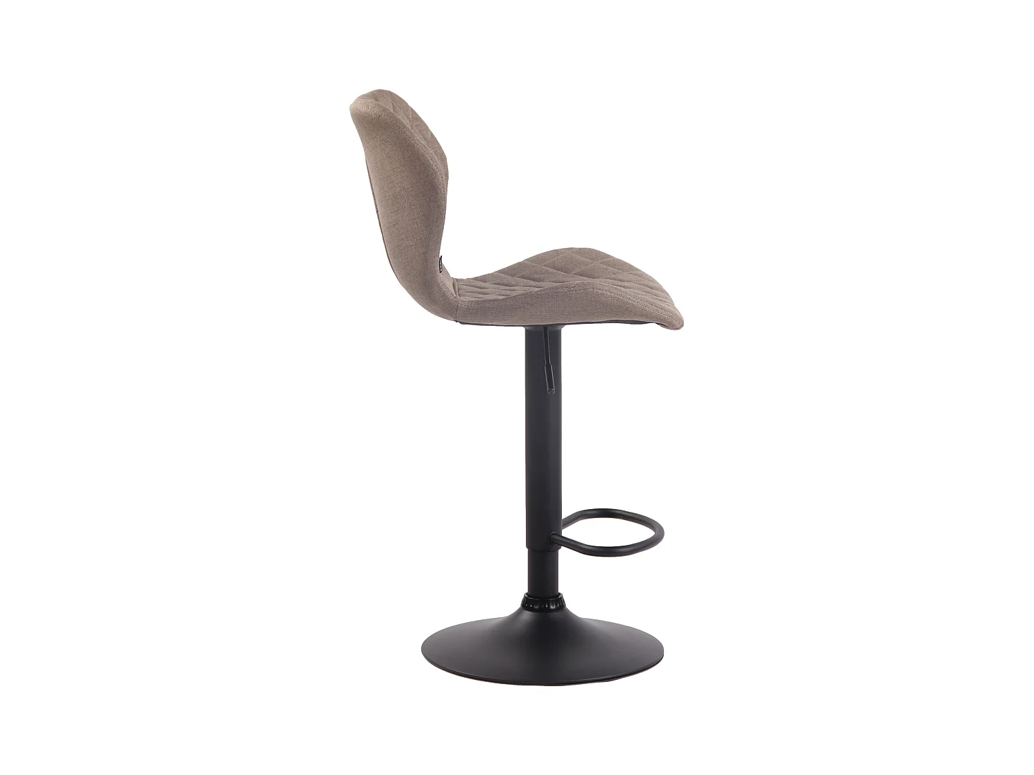 Tabouret de bar x1 métal argentée 47 x 51 x 88 cm 10_0004662