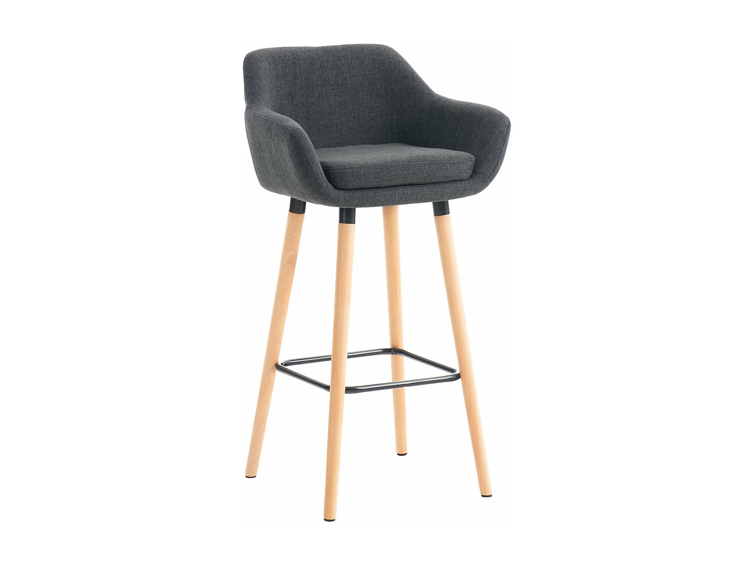 Tabouret de bar lounge métal marron 55 x 46 x 99 cm 10_0004923