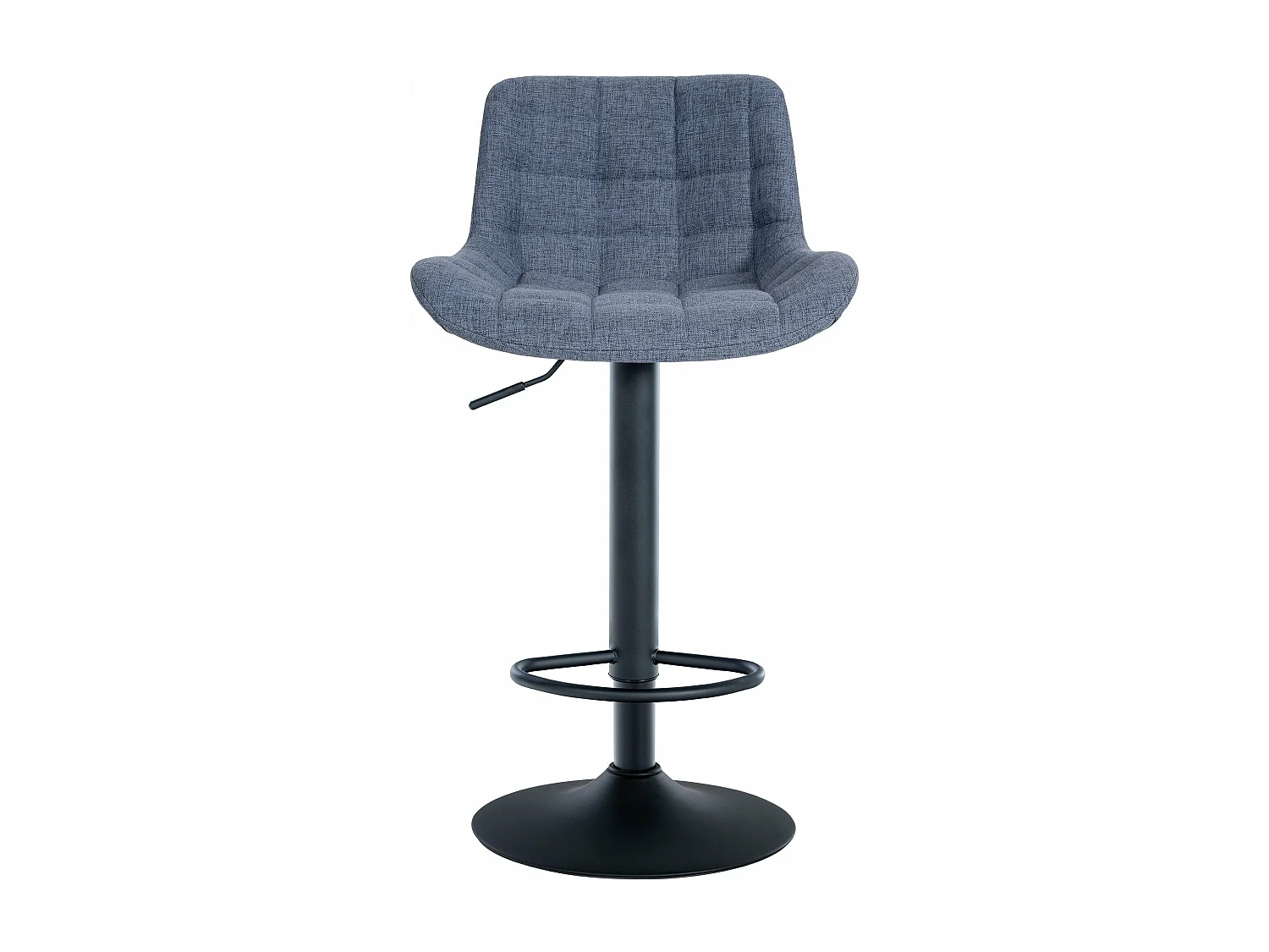 Tabouret de bar x1 métal bleue 48 x 54 x 81 cm 10_0005449