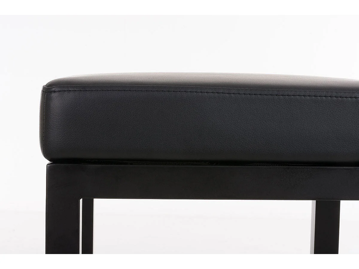 Tabouret de bar x1 métal argentée 41 x 41 x 80 cm 10_0005406