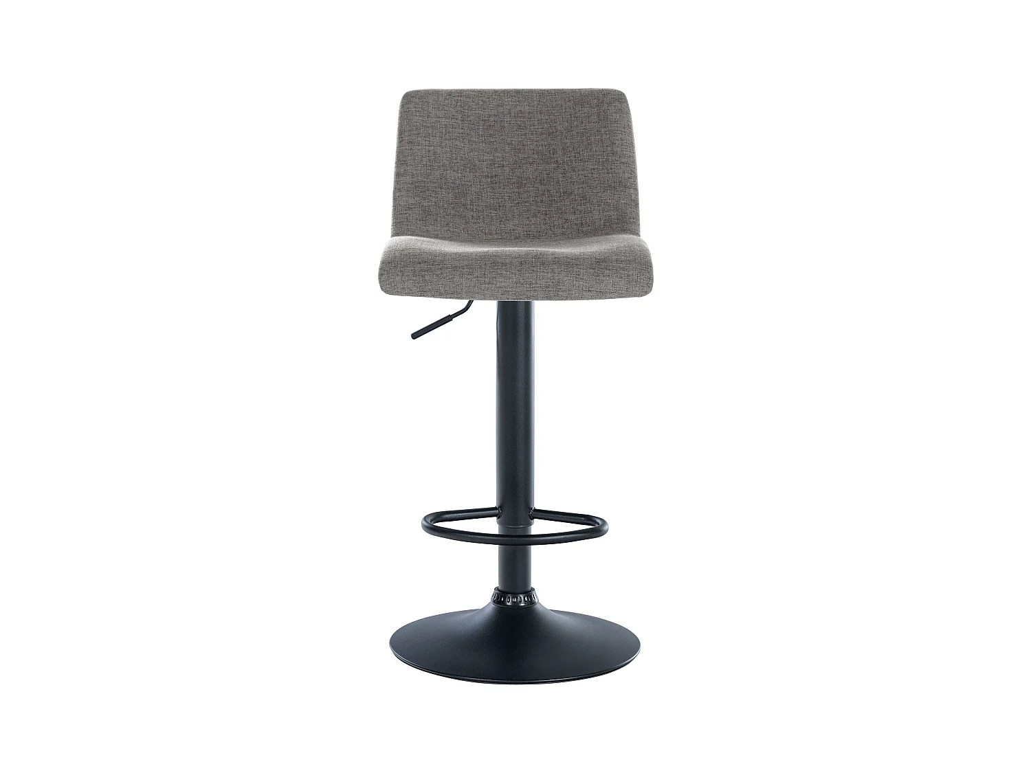 Tabouret de bar x1 métal grise 39 x 36 x 84 cm 10_0004558