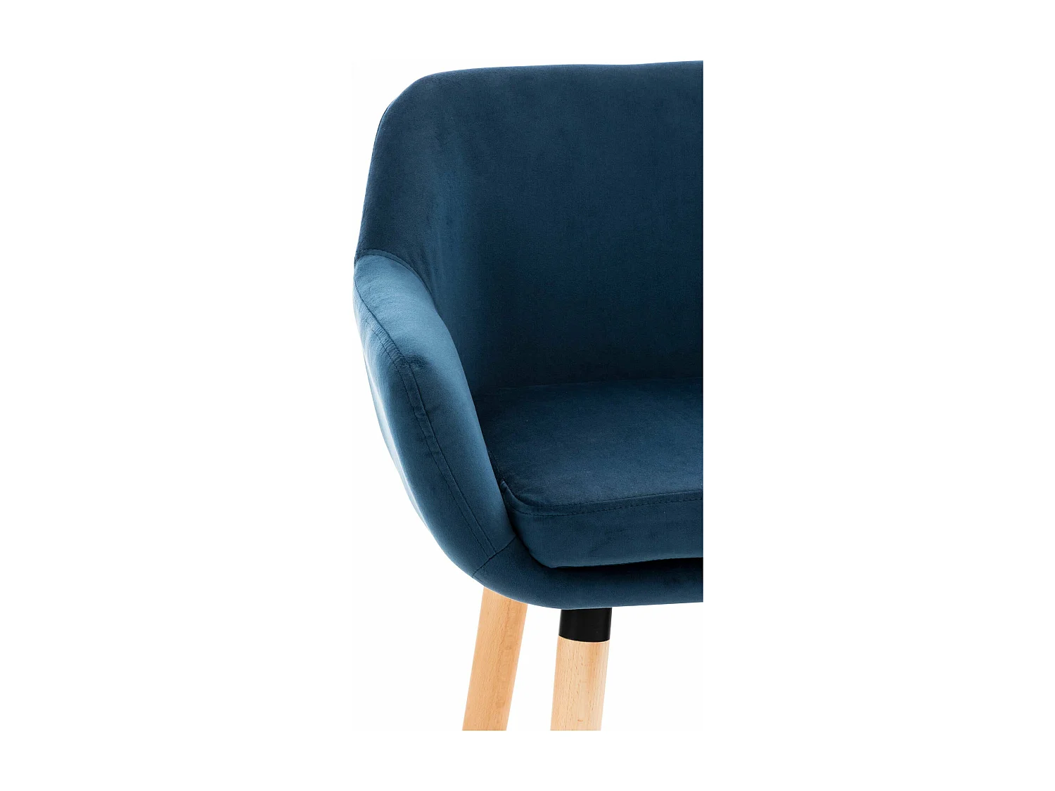 Tabouret de bar lounge métal bleue 55 x 46 x 99 cm 10_0004913