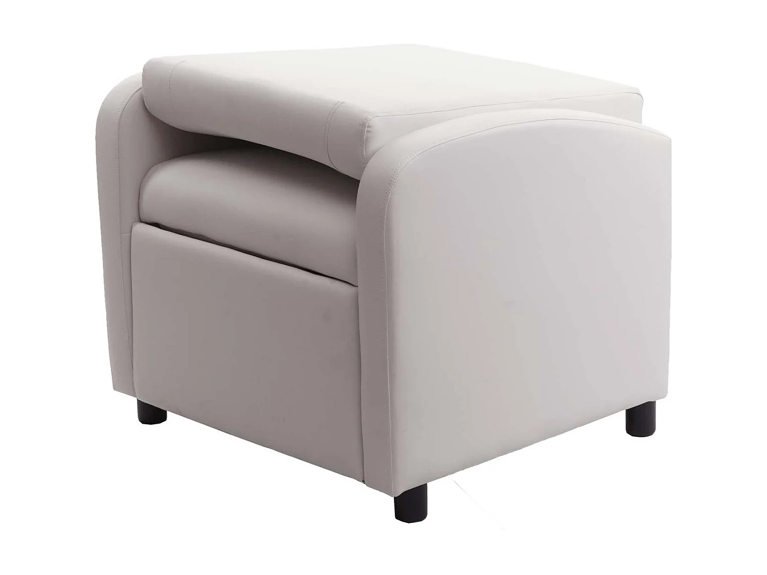 Fauteuil TV relax en blanche 70 x 75 x 99 cm 04_0002006
