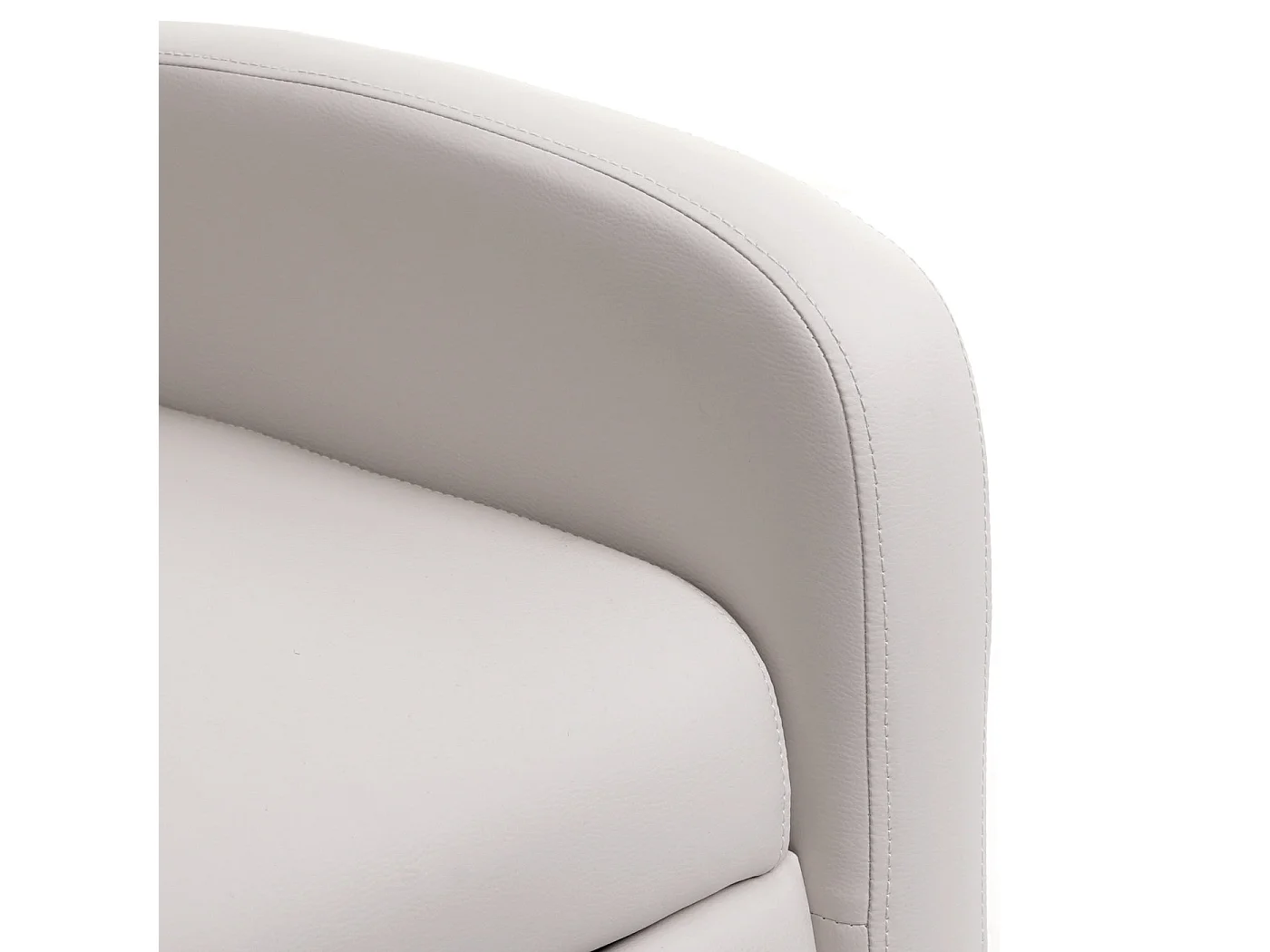 Fauteuil TV relax en blanche 70 x 75 x 99 cm 04_0002006