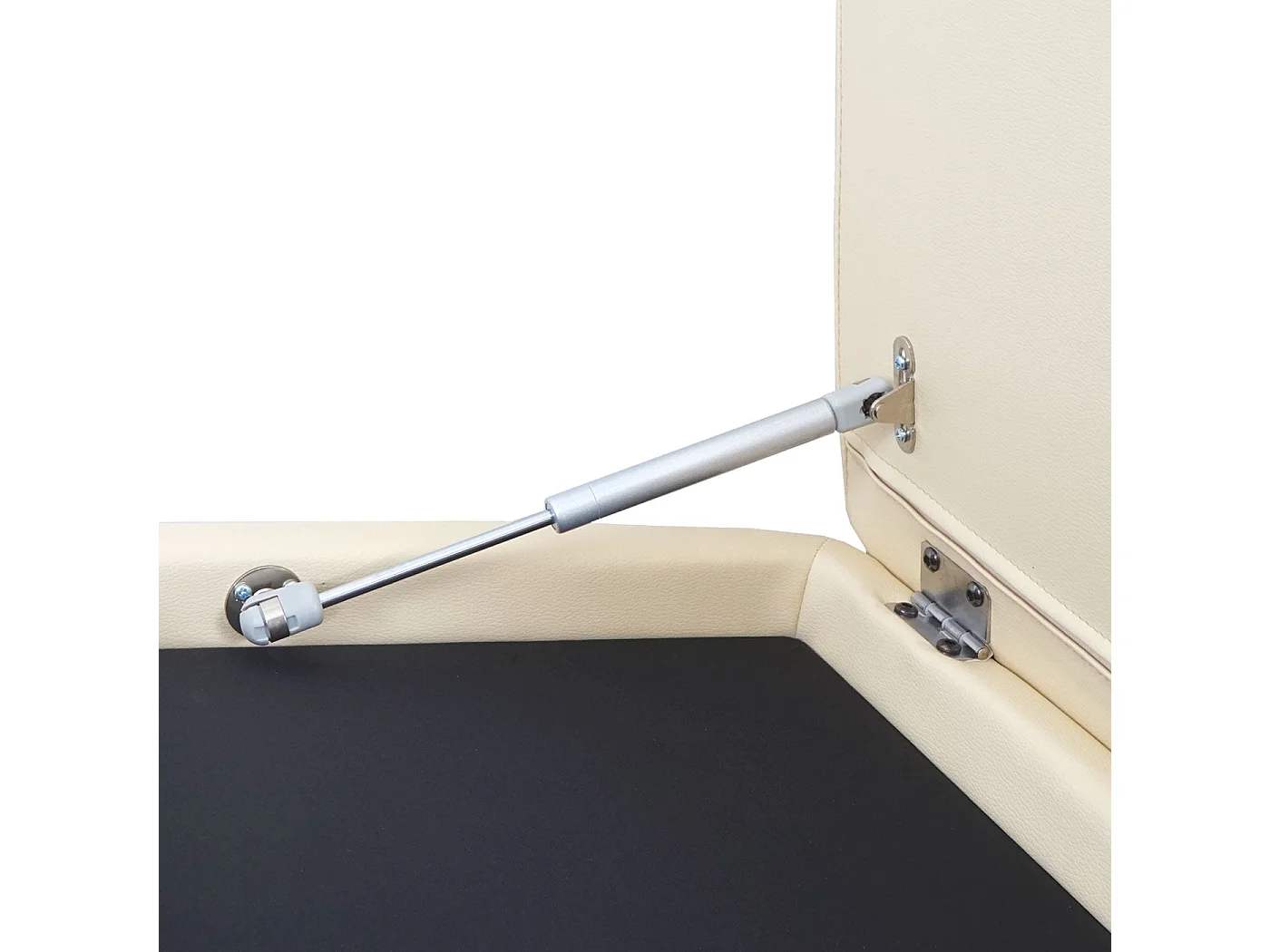 Fauteuil de relaxation TV cuir crème 58 x 49 x 40 cm 04_0003663