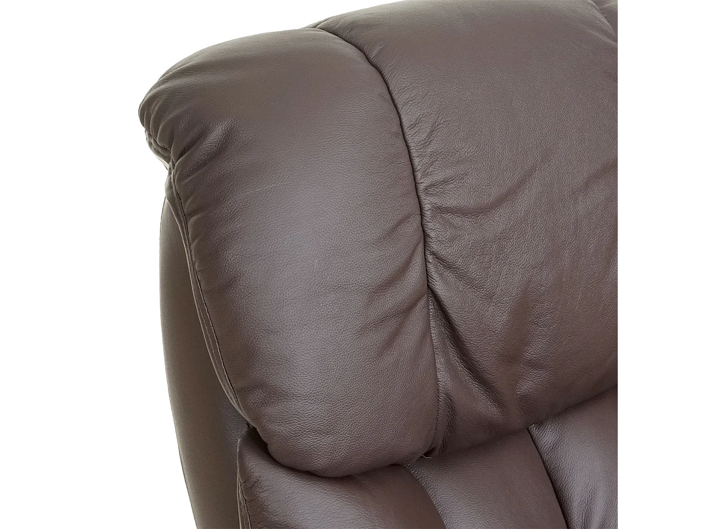 Fauteuil de relaxation TV cuir marron 97 x 88 x 112 cm 04_0003661