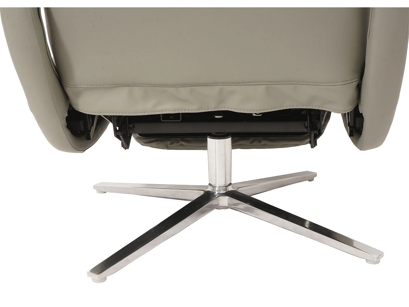 Fauteuil de relaxation fauteuil cuir grie 77 x 58 x 90 cm 04_0006835