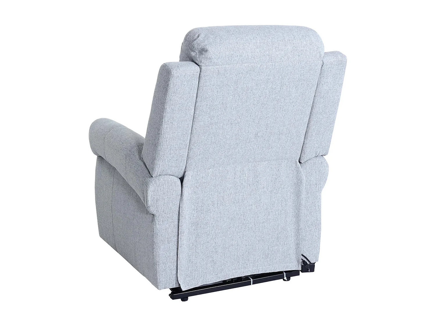 Fauteuil TV de relaxation tissu grise 77 x 65 x 84 cm 04_0006892