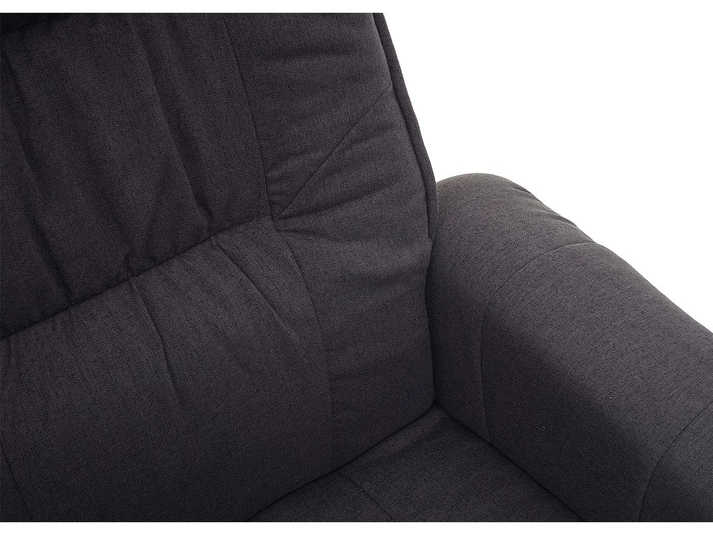 Fauteuil relax inclinable rotatif tissu grise 80 x 70 x 100 cm 04_0001952