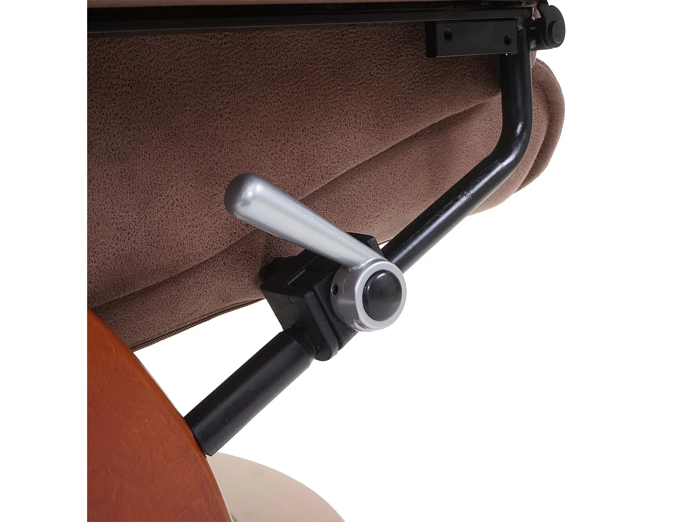 Fauteuil de relaxation TV tissu marron 86 x 82 x 105 cm 04_0003677