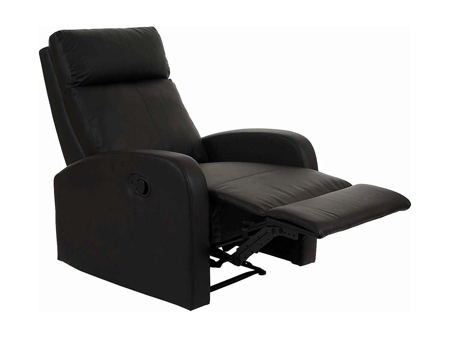 Fauteuil TV premium fauteuil PVC noire 75 x 96 x 100 cm 04_0003169