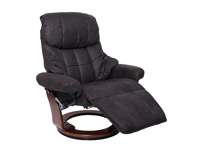 Fauteuil de relaxation avec tissu marron 90 x 82 x 105 cm 04_0003686