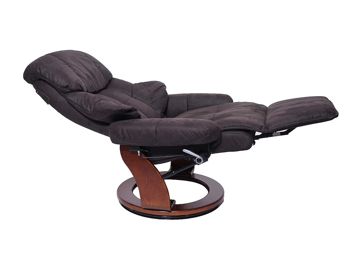 Fauteuil de relaxation avec tissu marron 90 x 82 x 105 cm 04_0003686