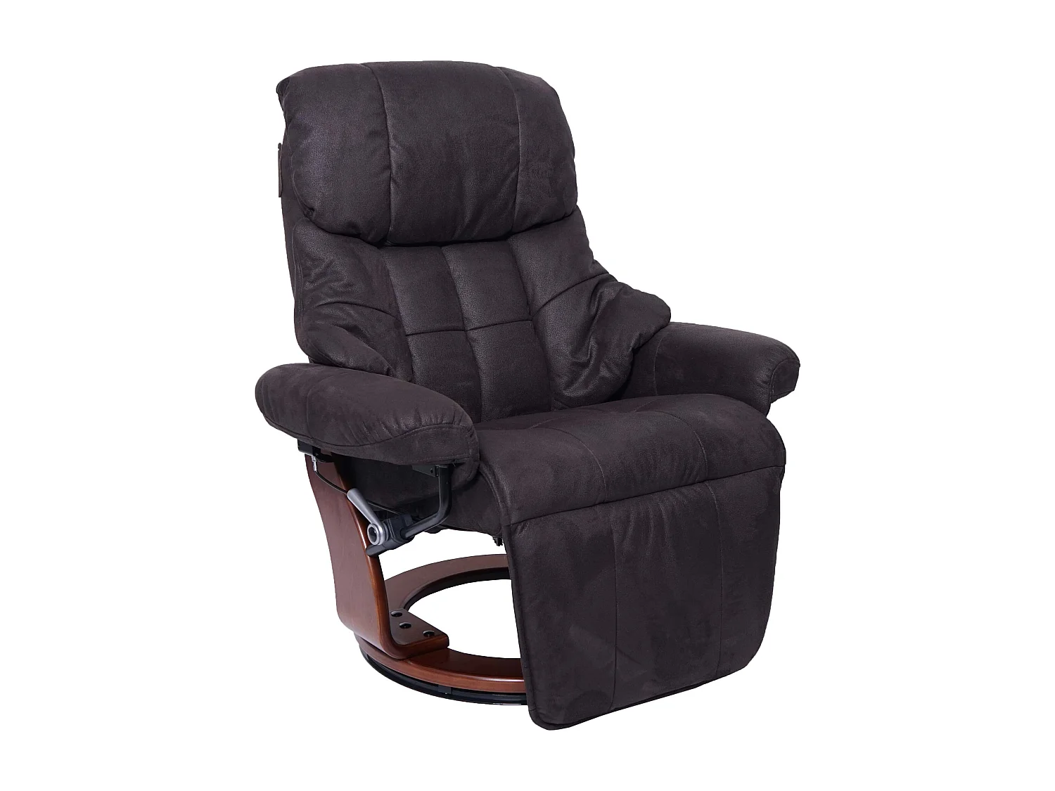 Fauteuil de relaxation avec tissu marron 90 x 82 x 105 cm 04_0003686