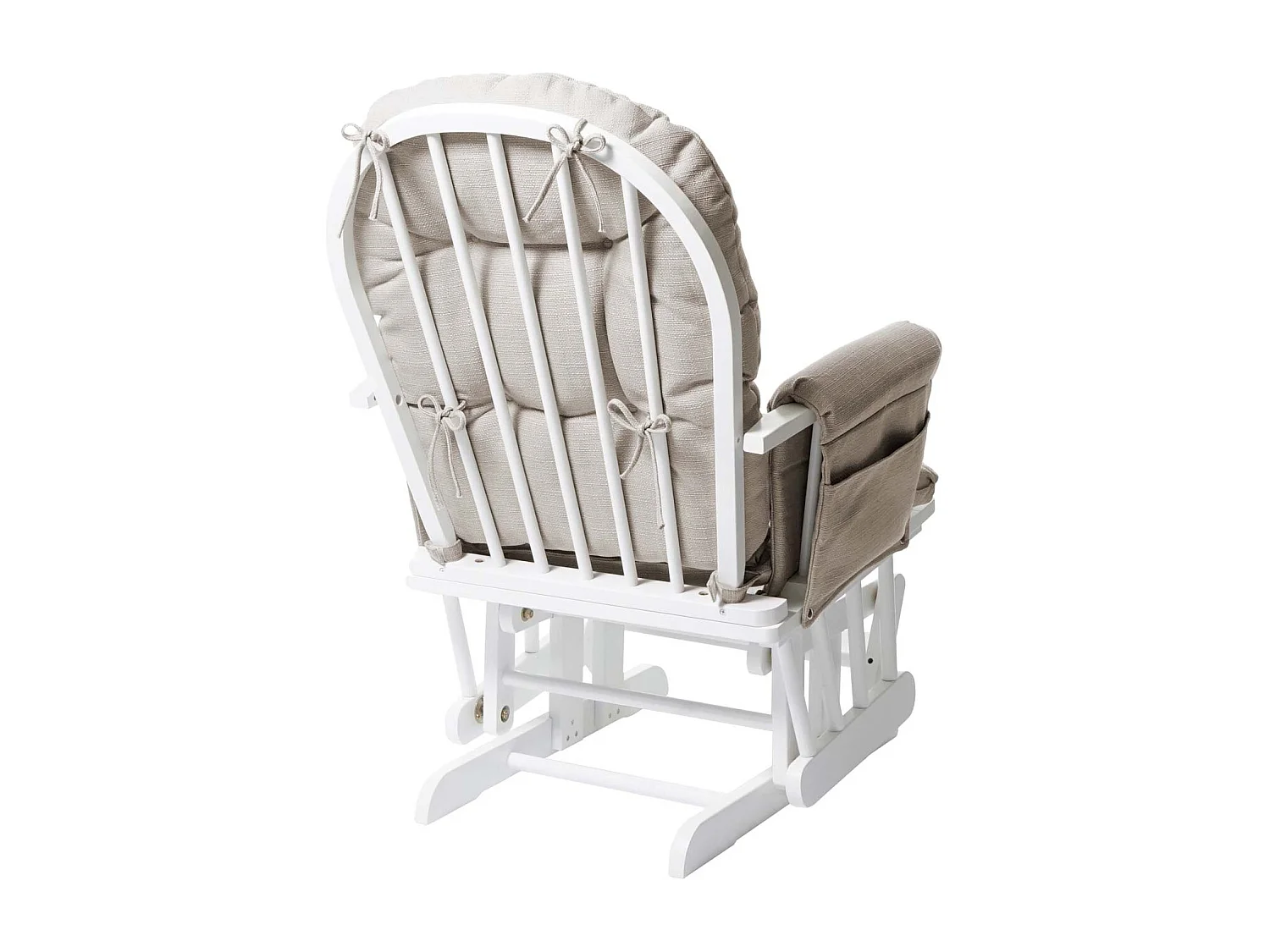 Fauteuil de relaxation fonction bois blanche 57 x 44 x 91 cm 04_0006270