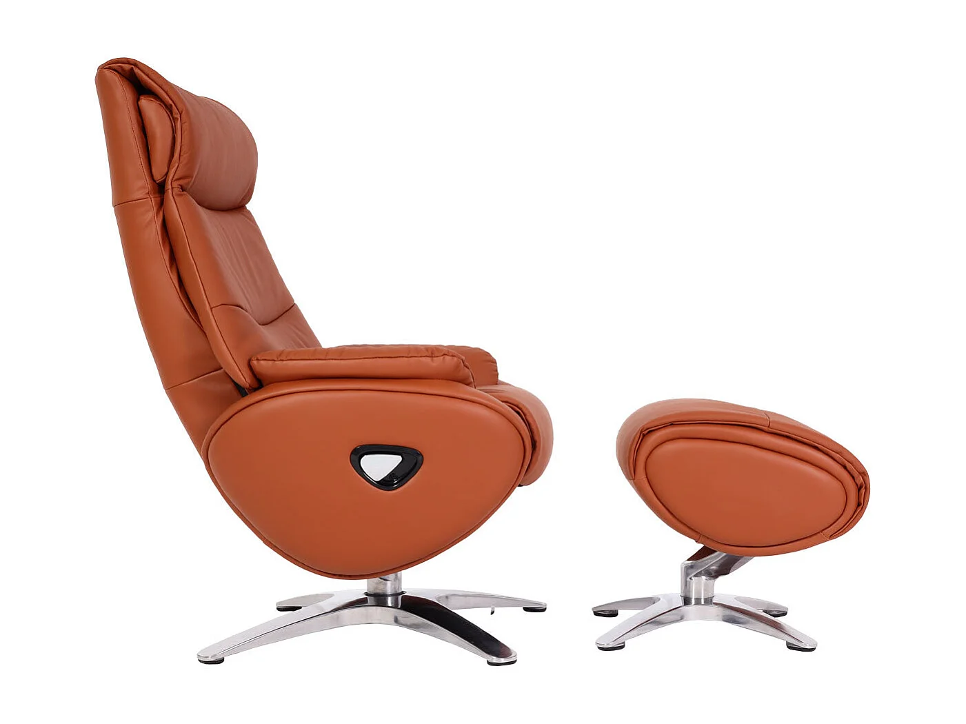 Fauteuil de relaxation avec cuir marron 86 x 77 x 94 cm 04_0006823