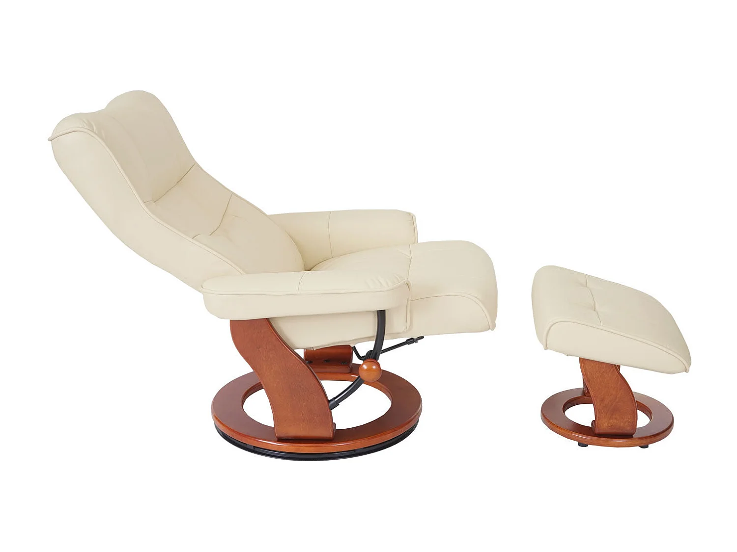 Fauteuil relax fauteuil TV cuir marron 67 x 50 x 90 cm 04_0007832