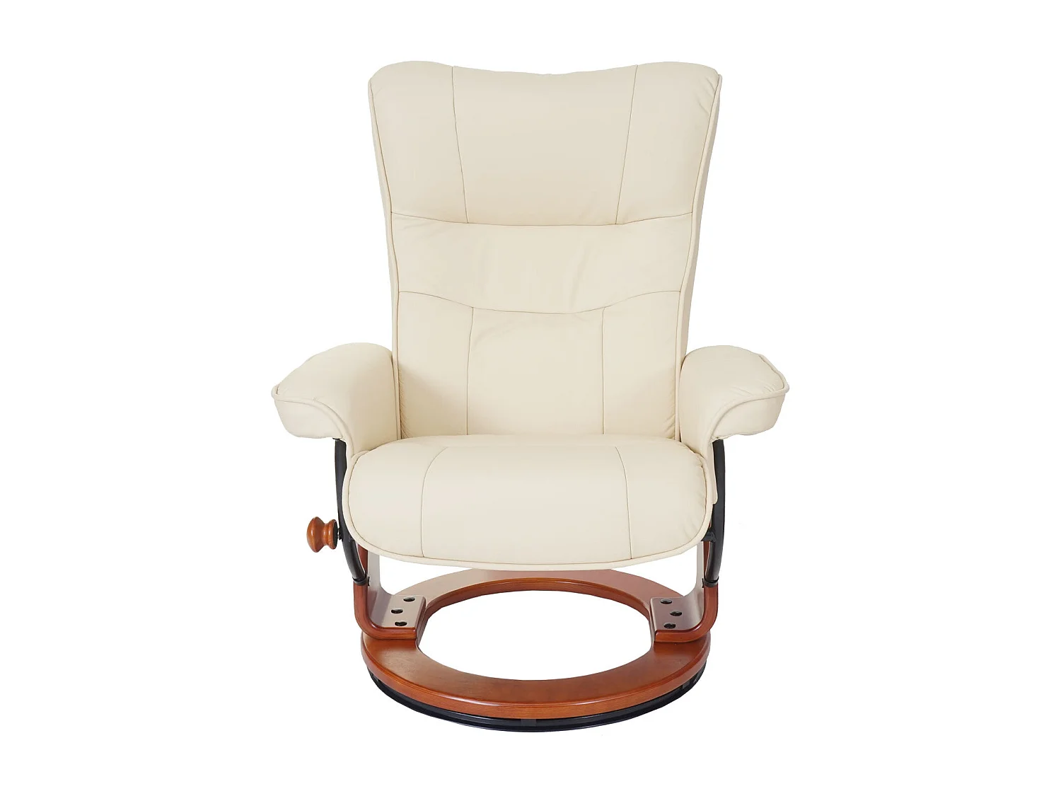 Fauteuil relax fauteuil TV cuir marron 67 x 50 x 90 cm 04_0007832
