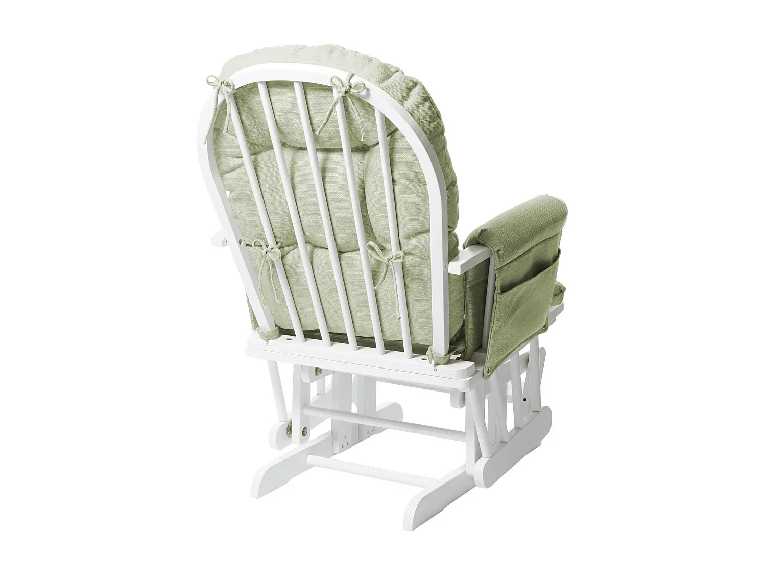 Fauteuil de relaxation fauteuil bois blanche 57 x 44 x 91 cm 04_0006826
