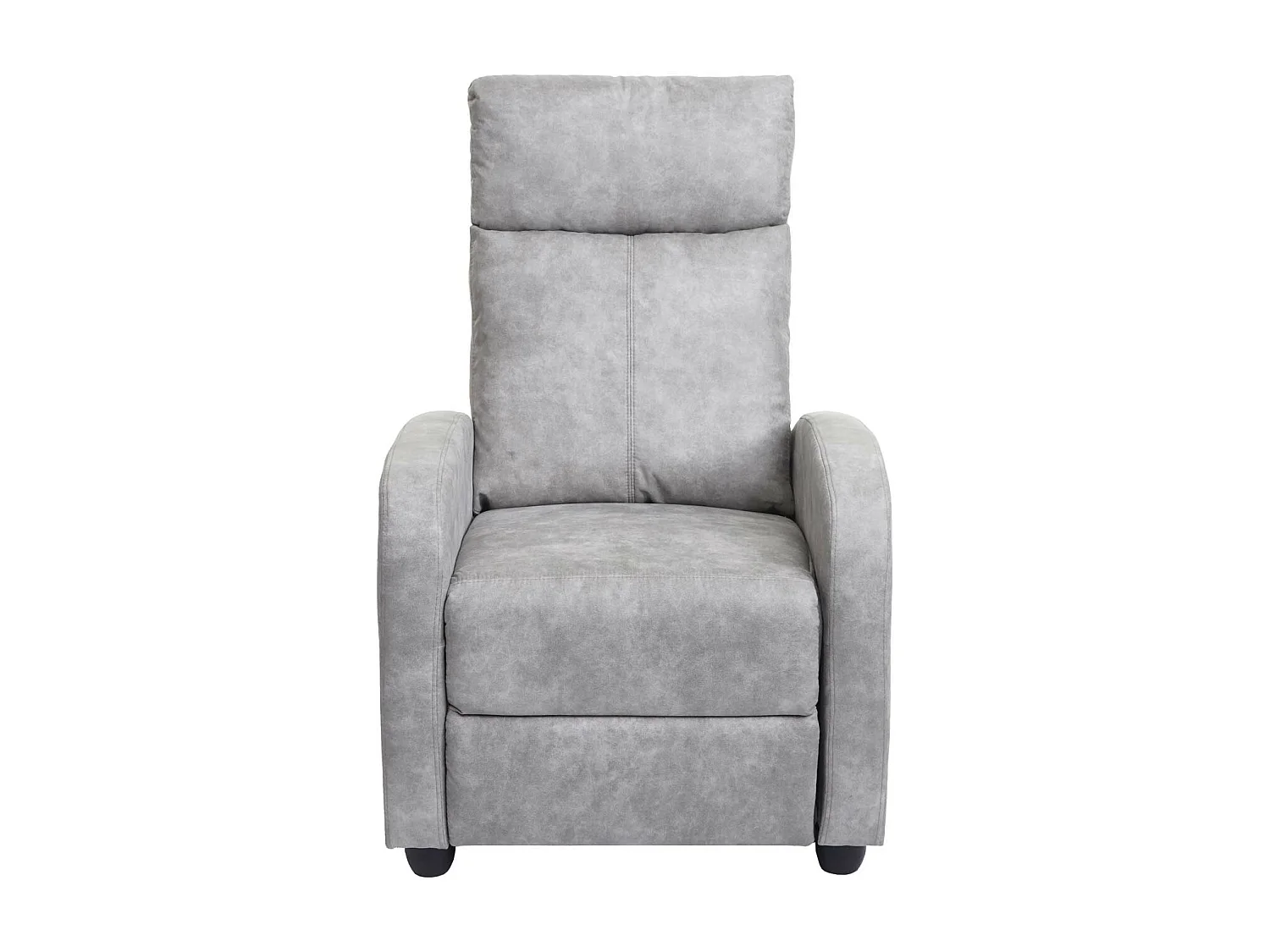 Fauteuil TV de relaxation tissu grise 69 x 54 x 77 cm 04_0006879
