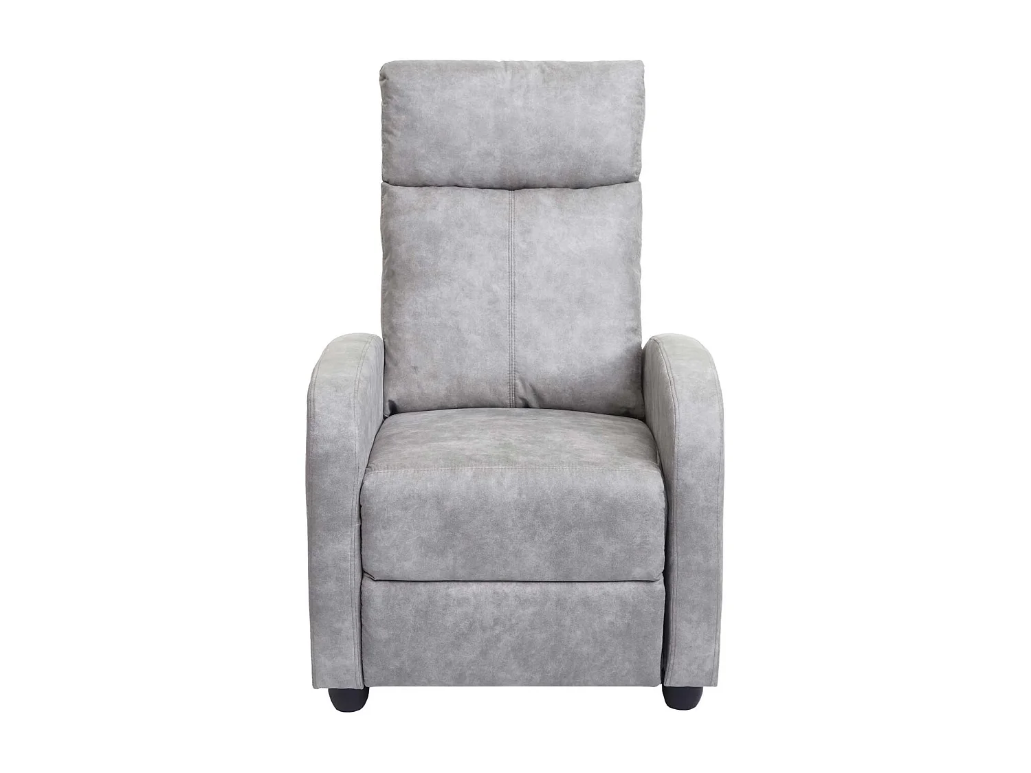 Fauteuil TV de relaxation tissu grise 69 x 54 x 77 cm 04_0006879